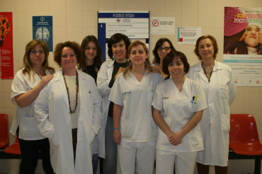 En la foto, equipo de la Unidad de Hospitalización Psiquiátrica encargado del programa de primeros episodios psicóticos.