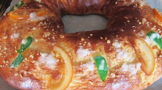 Cocina con sabor: roscón de Reyes