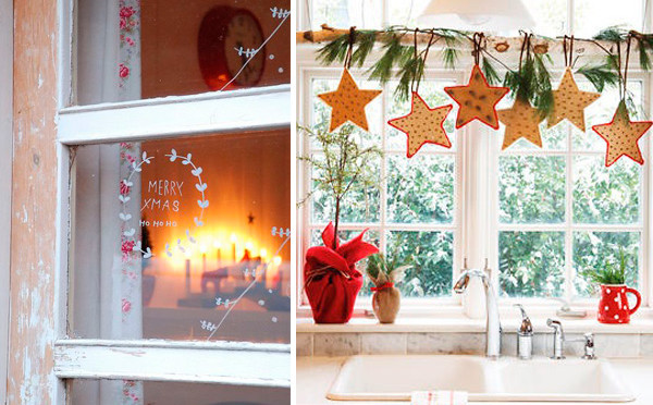Decorando con Ana: decora las ventanas en Navidad
