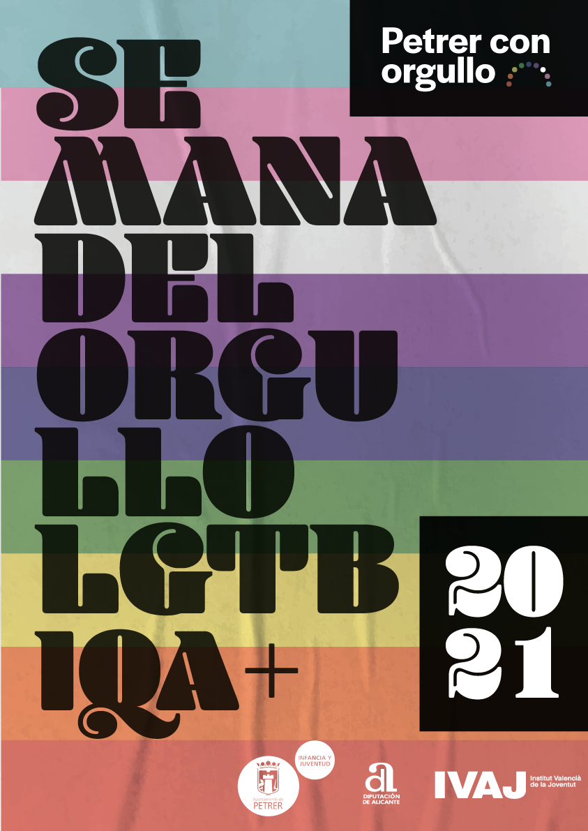 Cartel Semana LGTBIQA+ - Petrer con orgullo