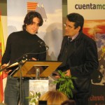 Dario Palomo músico y Juan Manuel Maestre, presidente de cuentamontes