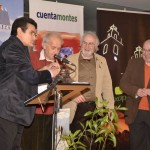 Maestre Agustín Faus presidente de la Federación Valenciana y Juan Carlos Martínez, Director del Museo del Calzado