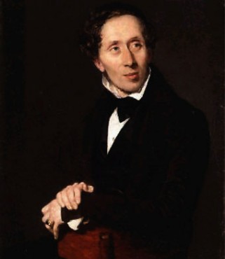 Retrato Hans Christian Andersen
