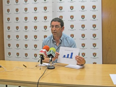 Alfonso Lacasa durante la rueda de prensa