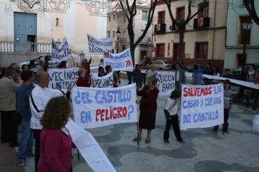 Protesta ciudadana para exigir soluciones, abril 2011