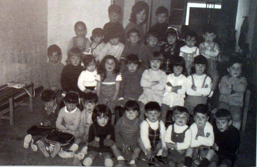 Curso 70-71. Grupo Escolar de la guardería de Nieves Bernabé.