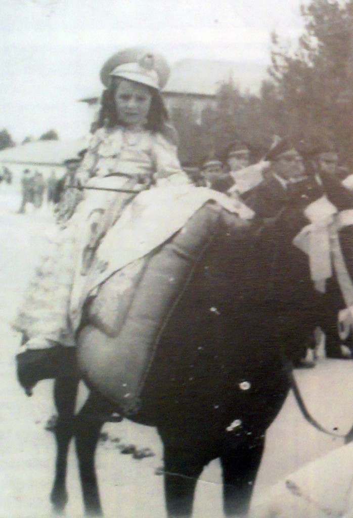 Reme Vera. Rodela de la comparsa de Marineros. Año 1948
