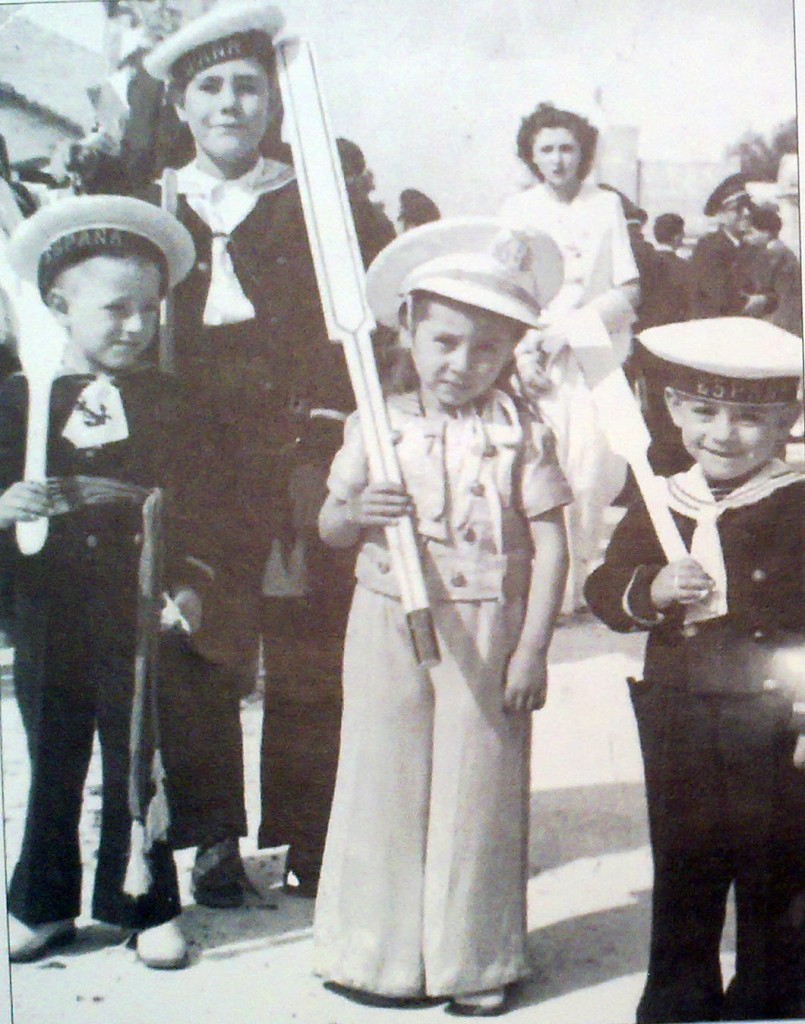 Mayo del año 1950. Manuel, Fini y Juanjo.