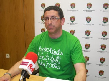 El portavoz del Grupo Municipal Socialista Alfonso Lacasa