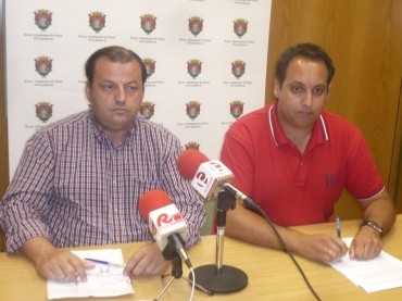 Los portavoces del Equipo de Gobierno, Jose Miguel Payá y Óscar Payá.