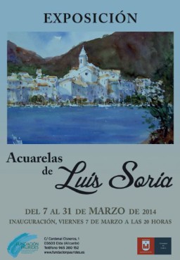 Exposición de Luis Soria acuarelas