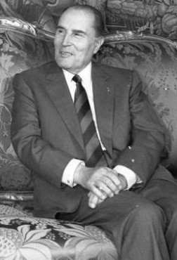 François Mitterrand. Imagen extraída de Wikipedia.